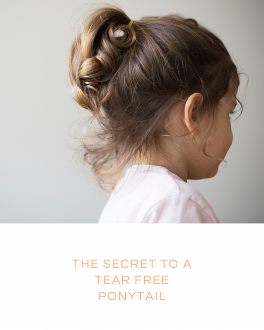 The Secret to a Tear-Free Ponytail: No More Morning Battles! ✨