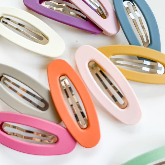 Pastel Snap Clips